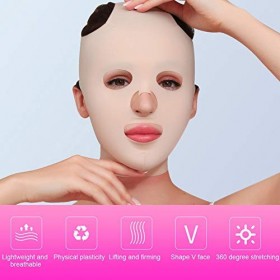 Bandage amincissant pour le visage, réducteur de double menton de la ceinture V-Line Lift up