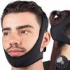 Crethink Double menton réducteur amincissant pour le visage en V Line - Ceinture de levage pour le visage - Pour homme et fem