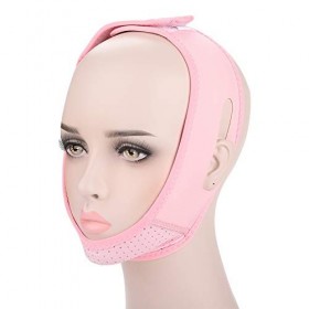 Visage amincissant le masque de joue V lifting Masque Masque de levage en V pour masque de levage à double couche intense Réd