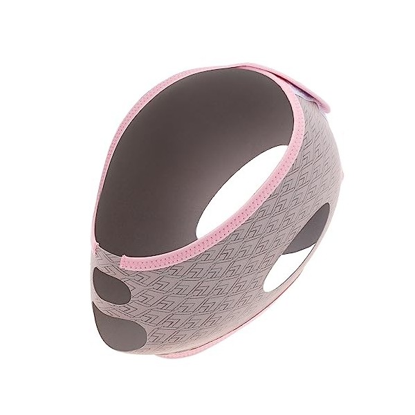 Funzhan Double Chin Réducteur Masque de levage de ligne V En forme de V Minceur Bandage de sangle minceur visage Sangle de vi