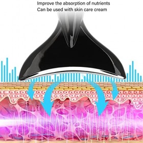 Appareil de suppression des rides raffermissant pour le visage du cou, le visage et le cou, masseur de vibrations à double ré