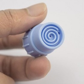 Elitzia Beauty Skin Lot de 6 petits vortex et 6 grands embouts en silicone pour ET89 ETLB246 ou ETLB248