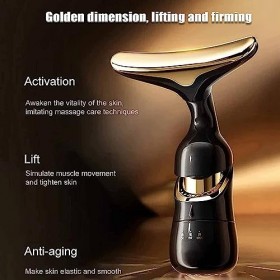 MEFESE 2023 Appareil de Massage Facial liftant et raffermissant à Trois usages, Masseur de Vibrations à Double réducteur de M