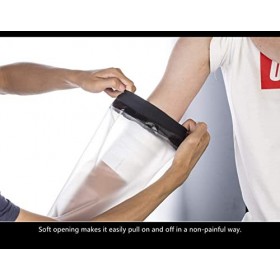 Housse de Protection pour Salle de Bain, Protège-Bras pour Douche, Housse de Salle de Bain étanche sans Boucles, Bras Long po