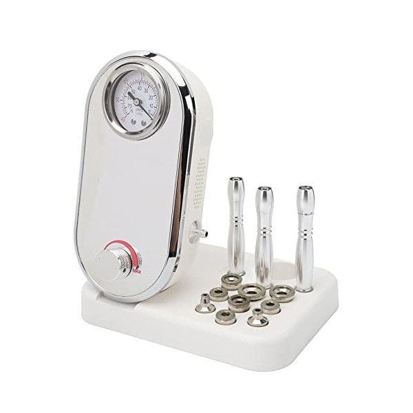 Équipement de Soins de la Peau pour Machine de Microdermabrasion avec 9 Têtes Équipement de Soins de la Peau du Visage à Usag