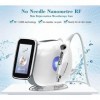 RF Anti-âge EMS Skin Lifting Nano Crystal Traitement de mésothérapie Rajeunissement des rides Hydratant Micro aiguille RF+EMS