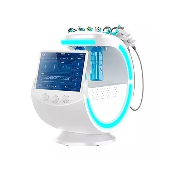 Hydro Dermabrasion Beauty Machine avec analyseur de peau 7 en 1