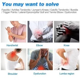 Appareil de thérapie par ondes de choc pour physiothérapie, soulage efficacement les douleurs musculaires