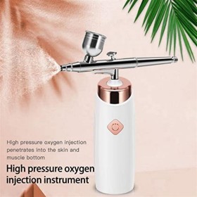 NUOPAIPLUS Équipement de Soins de la Peau à Domicile, Instrument dinjection doxygène Spray ménagers Portable à Haute Pressi