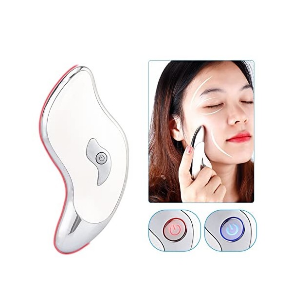 HEYUANPIUS Kit dinstruments de beauté pour la Maison, Visage Gua Sha Sha Massage Face Dispositif De Ride Devely Device Body 