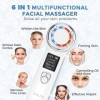 ANLAN Appareil Anti Rides Visage, Dispositif de Beauté 4 en 1 pour Soins du Visage, Nettoyage en Profondeur, Raffermissement 