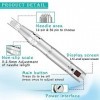 Microneedling Derma Pen électrique, cicatrices dacné Anti-âge rides vergetures outil de réparation de la peau de perte de ch