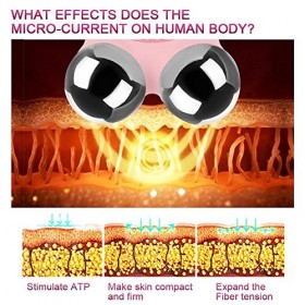 Rouleaux Massage des Visage,Masseur de Levage du Visage,Facial Microcurrent Device,Massage corporel,Microcurrent Facial Rolle