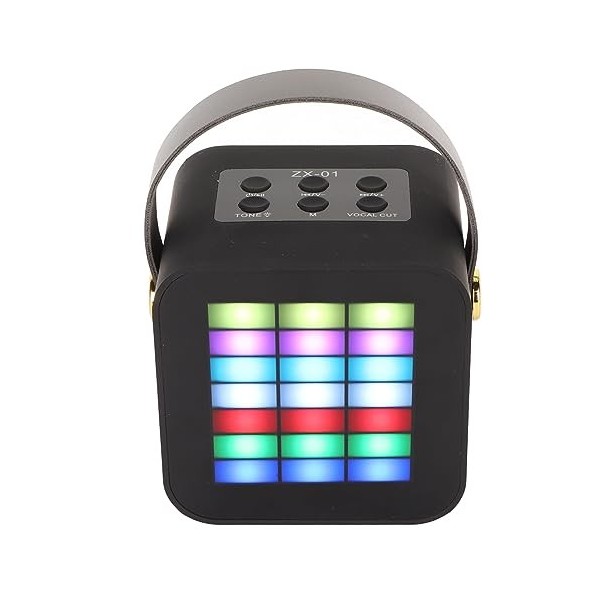 Machine de karaoké pour Enfants, Effets déclairage LED BT 5.3 Multi