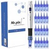 Derma Pen Mr.Pin S5 Lot de 20 cartouches de rechange sans fil pour soins de la peau et des cheveux Différentes tailles