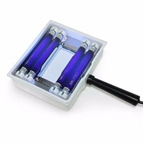 Loupe en bois, lampe UV, outil dexamen de la peau, testeur de grossissement UV pour les soins du visage pour la peau des ani