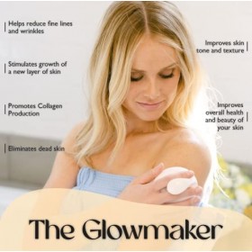 Luxene Firmaglow Appareil de microdermabrasion corporelle, outils de soins de la peau, produits de soins personnels, extracte