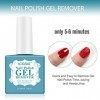 Nail Polish Remover, Dissolvant de Vernis en Gel, Dissolvant pour Ongles en Gel Facile à Enlever les Ongles en Gel, Dissolvan