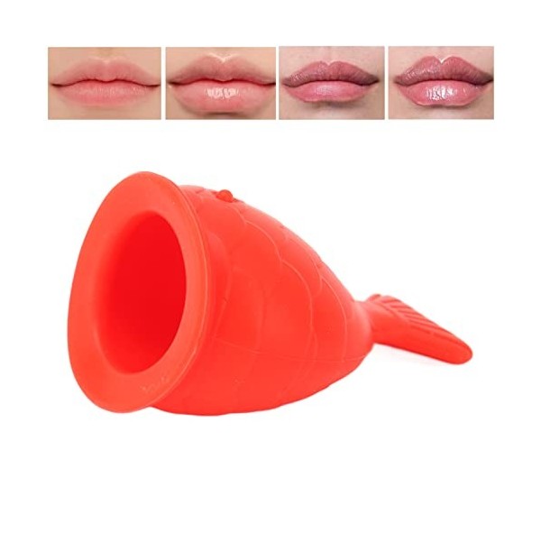 Lip Plumper Device, Silione Lip Plumper Tool Portable for Dating for Dancing Party