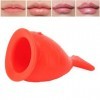 Lip Plumper Device, Silione Lip Plumper Tool Portable for Dating for Dancing Party