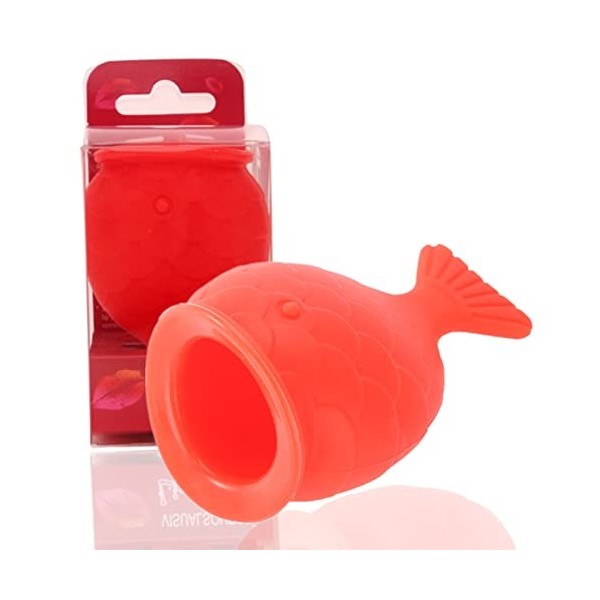 Lèvre plus pulpeuse, loutil de beauté pour appareil de beauté des lèvres en forme de poisson portable rend votre lèvre plus 