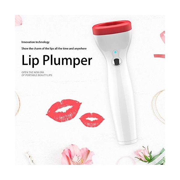 Yiitay Lips Enhancer Lip Pump Plumper Lèvres électriques Agrandir Pompe à lèvres Sexy Enhancer pour lèvres Plus pulpeuse