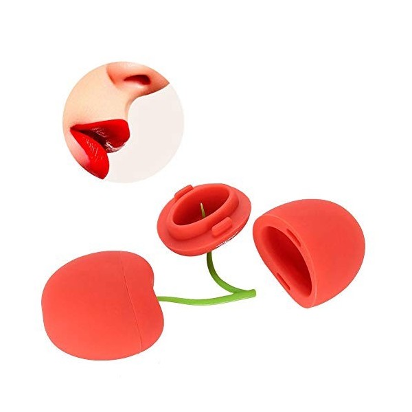 Semme Silicone de dispositif de pompe à lèvres, lèvre chaude en forme de cerise chaude améliorant lamélioration de la lèvre 