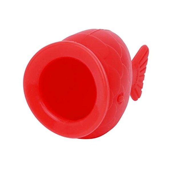 pologmase Appareil pour repulper Les lèvres - Rehausseur de lèvres en Silicone en Forme de Poisson Rouge pour Femme,Lip Plump