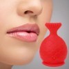 pologmase Appareil pour repulper Les lèvres - Rehausseur de lèvres en Silicone en Forme de Poisson Rouge pour Femme,Lip Plump