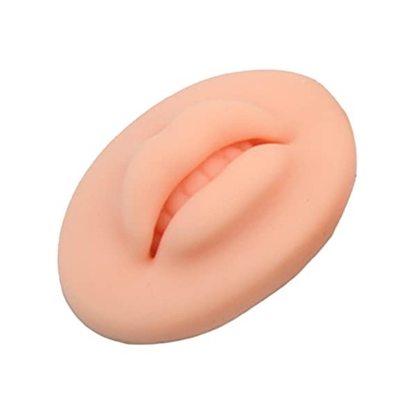 Umifica Bouche dentraînement en Silicone Flexible | Faux lèvre en Silicone 3D,Les lèvres 3D pratiquent Les Fausses lèvres en