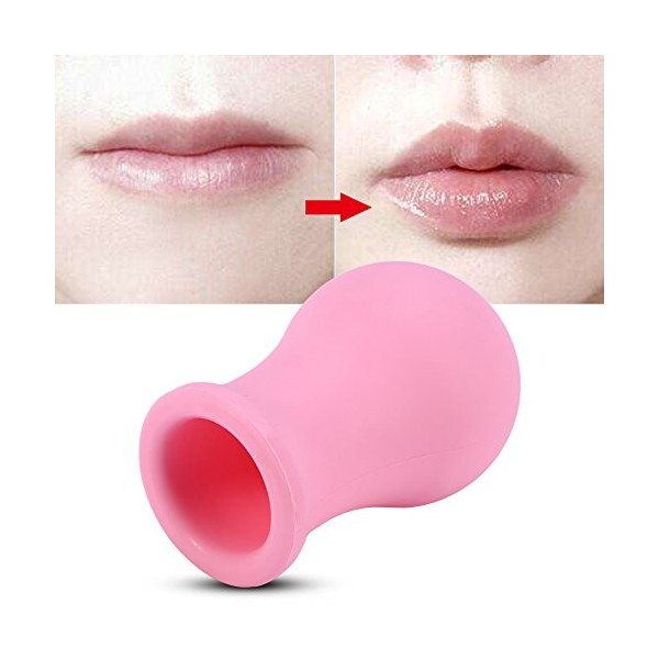 Lèvre Plus Pulpeuse, Outil Plumper Enhancer Lips en Silicone Souple pour les Filles, Le Dispositif Portable Enhancer Plumper 