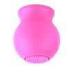 Appareil Beauté Bouche Rapidement Visage Propre Massage Pompe à Lèvres En Silicone Avec Brosse. rose 