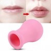 Azusumi Femmes Portable Vase en Forme de Lip Plumper Enhancer Lip Enhancement Device Beauty Tool