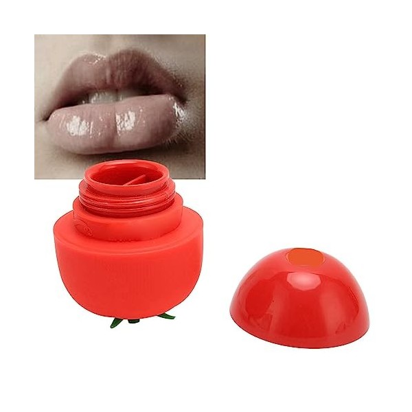 Dispositif repulpant pour les lèvres, outil repulpant pour les lèvres en silicone souple rouge en forme de tomate pour tous l