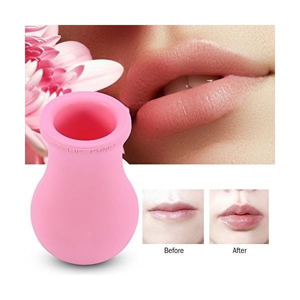 Renforceur de levres Rehausseur de Lèvres Femmes Portable Vase en Forme de Lèvre Plus Dodue Rehausseur Dispositif Daméliorat