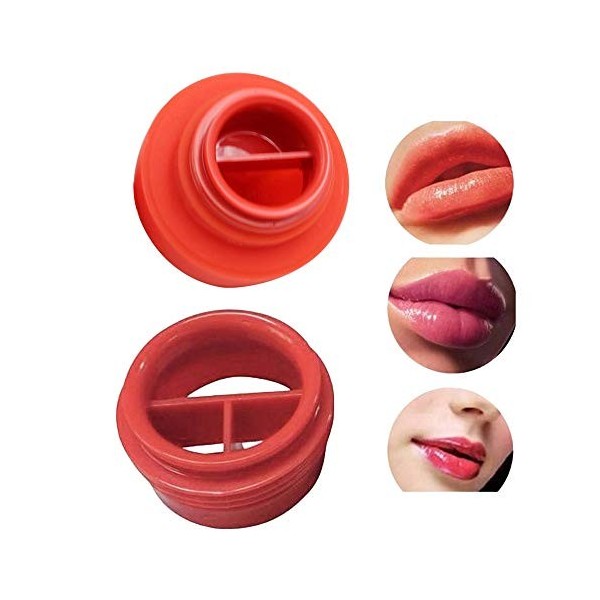 HSDCK Silicone Lip Repulpant Outil Enhancer Sexy Lips Plumper Tomate en Forme de Lèvre Enhancer Lip Plumper Outil Outil pour 