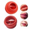 HSDCK Silicone Lip Repulpant Outil Enhancer Sexy Lips Plumper Tomate en Forme de Lèvre Enhancer Lip Plumper Outil Outil pour 