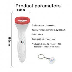 Lip Sucker Plumper Tool, Lip Gizmo Lip Plumper, Lip Enhancer Machine, Outil électrique De Beauté Des Lèvres Pour Les Femmes 