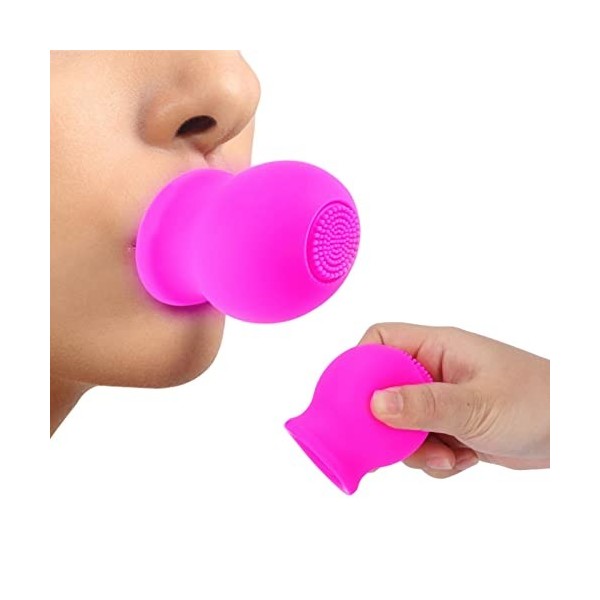 Dispositif de repulpeur de lèvre 2 en 1 rehausseur de lèvre en silicone plus dodu avec dispositif damélioration des lèvres d