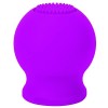 Outil Repulpant de Lèvre de Bouche de Beauté, Pompe Propre de Lèvre de Visage de Silicone de 2 Couleurs avec la Brosse Rose 