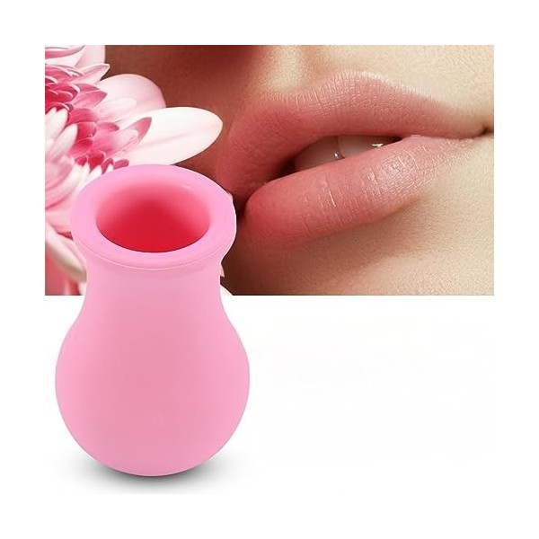 Lip Plumper Device Remplisseur de lèvres en silicone souple en forme de vase Pompe de beauté Outil damélioration de la taill