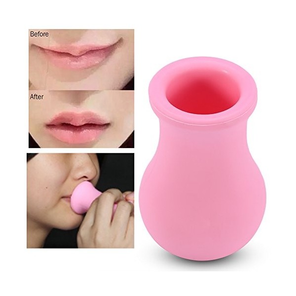 Lip Plumper Device Remplisseur de lèvres en silicone souple en forme de vase Pompe de beauté Outil damélioration de la taill