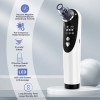 Amélioré Aspirateur Point Noirs, Vacuum Extracteur de Comédons Nettoyant de Pores avec Compression à Chaud, Professionnel Ext