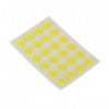 24pcs Pimple Healing Patches Autocollants de Couverture de Bouton de Forme Ronde Jaune