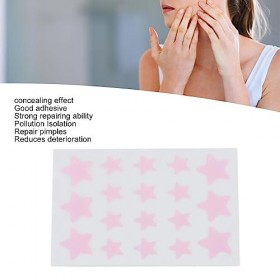 Lot de 18 Patchs Hydrocolloïdes pour Boutons, Autocollants Mignons en Forme Détoile pour Dissimuler et Atténuer les Taches p