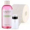 NAILFUN Nail Cleaner 500ml Passion Fruit + 500 alvéoles 1 rouleau + 1 flacon pompe 200ml