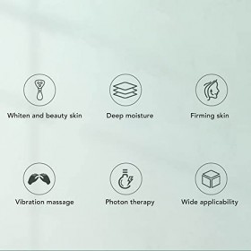 Épurateur de Peau du Visage, Nettoyage en Profondeur de la Spatule du Visage à Haute Fréquence pour le Nettoyage en Profondeu