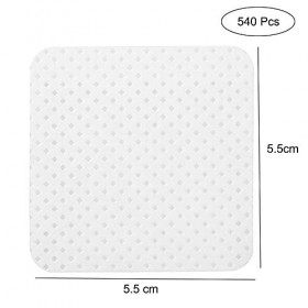 Lot de 600 lingettes non pelucheuses pour nail art en acrylique pour un usage domestique