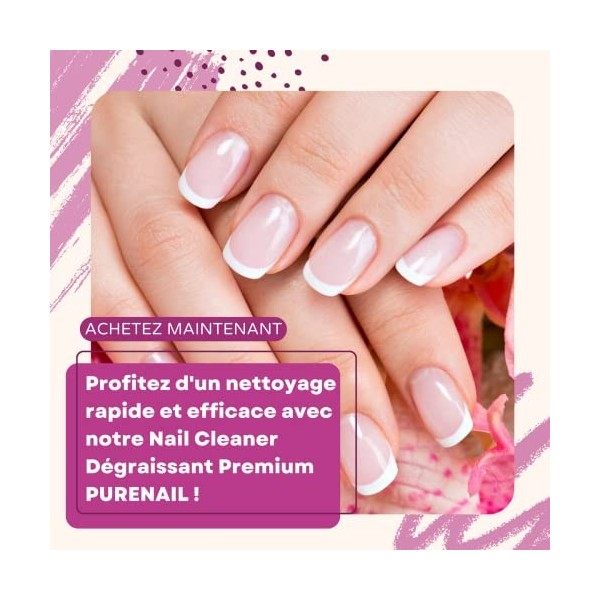 Cleaner ongles, dégraissant gel uv et vernis semi permanent