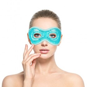 Masque Yeux Froid et Chaud en Gel – Masque Yeux Premium Réutilisable –  Masque Chauffant Yeux Aide à
